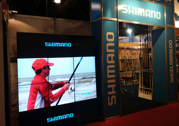 Videowall para Shimano